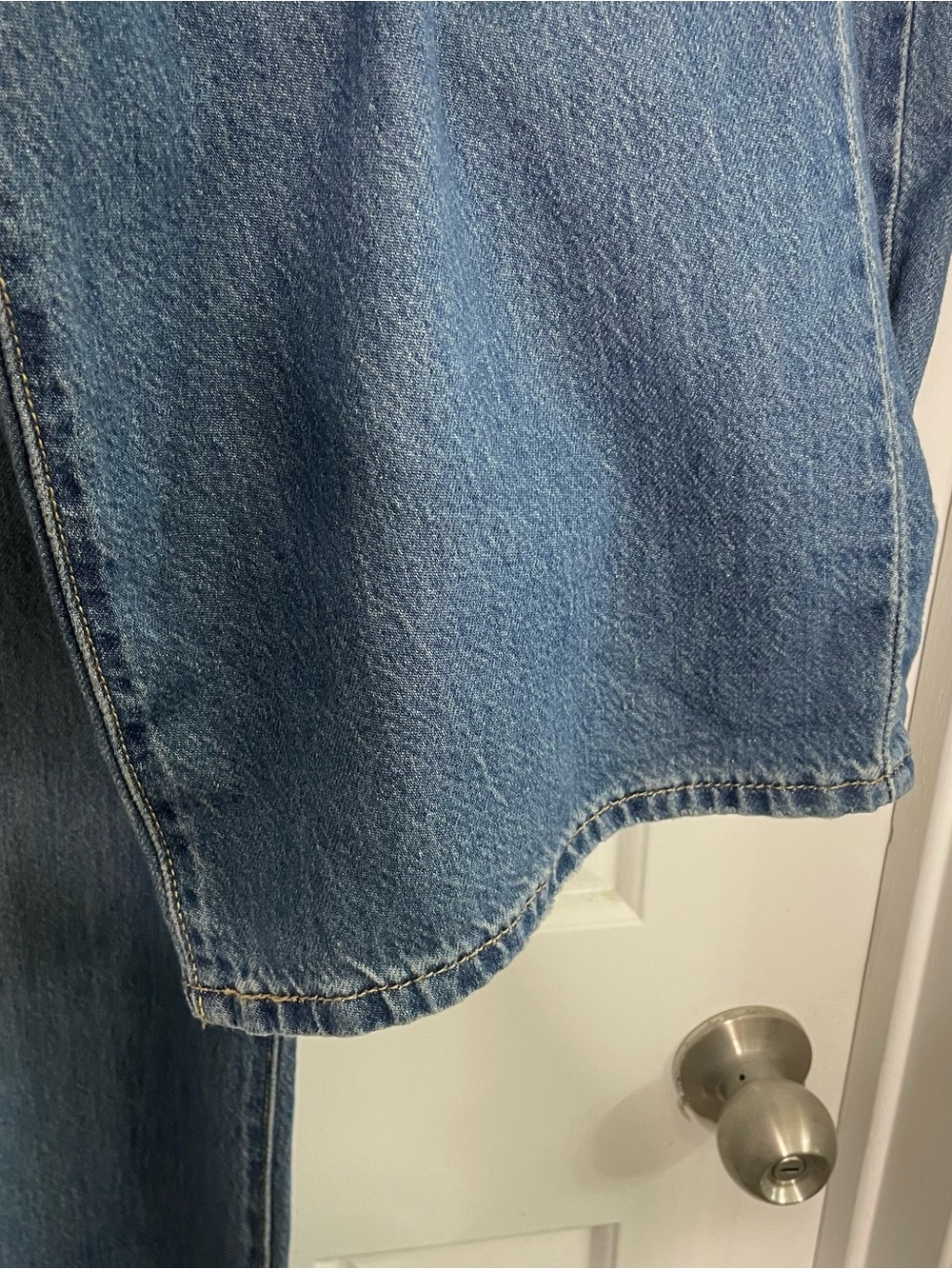 Levi’s High Rise Cinch Baggy Jeans Size 28 - Picture 8 of 16